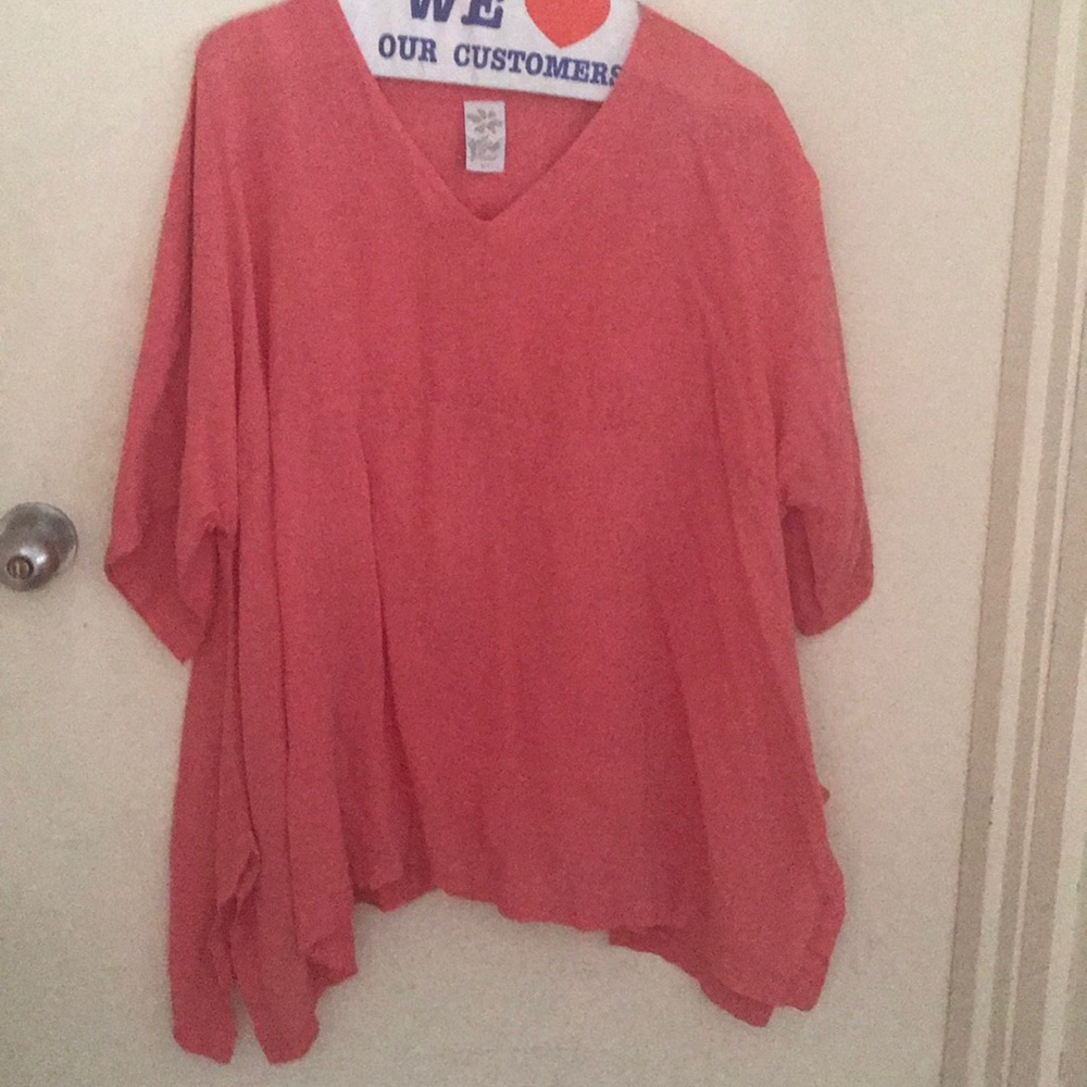 Womenswear lightweight cotton tunic